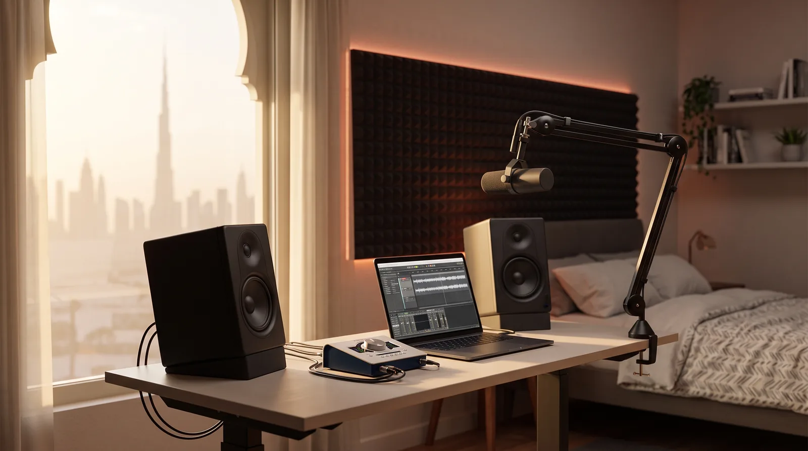How to Build a Home Recording Studio in the UAE: A Complete Beginner's Setup Guide