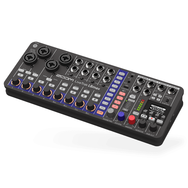 Zoom LiveTrak L6max